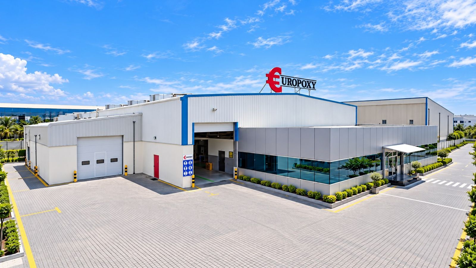 Europoxy plant in Jebel Ali Free Zone, Dubai