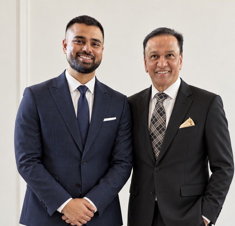 Taher Ali, Founder and Chairman, with Akram Ali, Executive Director